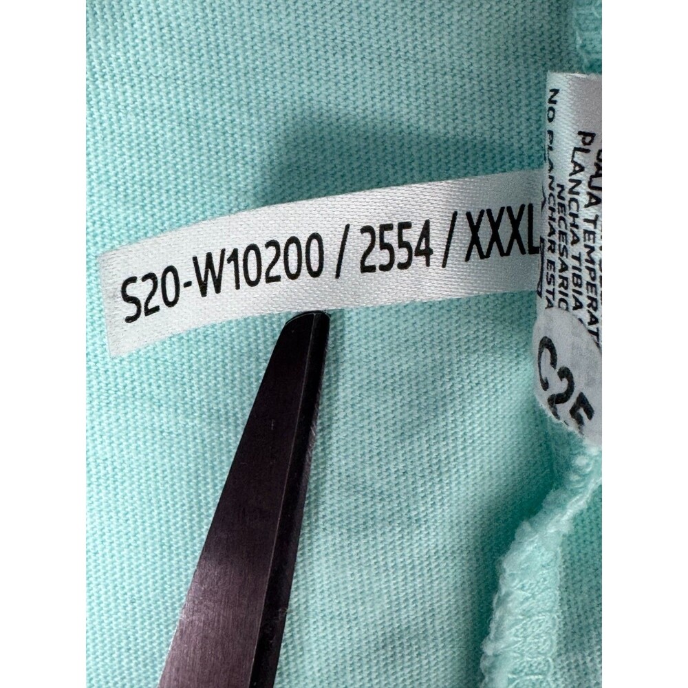 Life is Good Vintage T Shirt Womens‎ XXXL 3XL Aqua Blue Dancing Dogs Music Tee - Picture 11 of 12